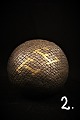 Decorative 
really old 
French petanque 
balls with a 
super fine 
patina. Dia: 
10cm. Has a 
small ...
