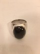 Silver ring 
with Dark 
amber.
Silver 925
master stamp 
.GE (Gunnar 
Thorvald Ekberg 
- Copenhagen 
...