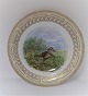 Royal 
Copenhagen. 
Fauna Danica. 
Dinner plate. 
Model # 240A - 
3549. Diameter 
25 cm. (1 
quality). ...