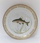 Royal 
Copenhagen. 
Fauna Danica. 
Fish Plate. 
Dinner plate. 
Model # 19 - 
3549. Diameter 
25 cm. (1 ...
