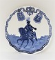 Royal 
Copenhagen. 
Memorial plate 
# 135. Hussar 
plate. 150th 
Anniversary 
Plate. 1912. 
Diameter 24 cm.