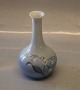 B&G Porcelain B&G 57-143 Vase Convalla, White Lily on blue 12.5 cm 
