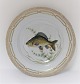 Royal 
Copenhagen. 
Fauna Danica. 
Fish Plate. 
Dinner plate. 
Model # 19 - 
3549. Diameter 
25 cm. (1 ...