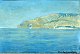 Olsen, 
Christian 
Benjamin (1873 
- 1935) 
Denmark: The 
Mediterranean 
at Capri. Oil 
on wood. ...