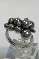 Georg Jensen 
Sterling Silver 
Ring Moonlight 
Grapes, Small  
Ring Size 51 US 
5½ Weight 8.3 
gr/0.29 oz