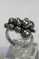 Georg Jensen Sterling Silver Ring Moonlight Grapes, Small