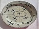 Royal 
Copenhagen, Old 
fluted 
mussel-painted 
dish, 40.5cm 
wide, 32cm 
deep. Slight 
gray in the ...