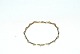 Gold Bracelet 
with Zikones 14 
Carat
Stamp: 585,
Length 16.5 
cm.
Width 3.5 mm.
Nice and well 
...