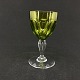 Dark green Paul white wine glass
