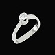 Georg Jensen. 
18k White Gold 
Solitaire Ring 
- Diamond. 
0.20ct. 
1945-51.
Brilliant cut 
diamond,  ...