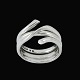 Georg Jensen. 
18k White Gold 
Ring - Magic 
#1314 - 64mm.
White Gold 
outer Ring and 
White Gold ...