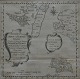 Map of 
&AElig;r&oslash; 
and Femarn, 
1766. Copper 
engraving. 
Performed by 
Johanni De 
Hofman. 24.5 
...