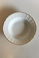 Royal 
Copenhagen 
White Curved 
with serrated 
Gold 
edge(Pattern 
387/ Josephine) 
Deep Plate No 
...