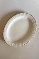 Royal 
Copenhagen 
White Curved 
with serrated 
Gold 
edge(Pattern 
387/ Josephine) 
Oval Serving 
Dish ...