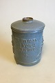 Anchor 
Cheramics Blue 
stoneware jar 
with lid. With 
the inscription 
"The unity and 
diligence of 
...