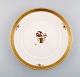 Royal 
Copenhagen. 
"Golden basket" 
cover plate 
with gold edge. 
Mid 20th 
century.
1st factory 
...