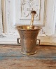1800s brass 
mortar 
decorated with 
engraving in 
the form of 
crown and year 
1805. 
Height 10 cm. 
...