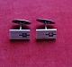 N.E. From, Denmark has designed these stylish cuff links of sterling silver 925S.Hallmark: ...
