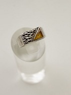 Sterling silver ring  with enamel