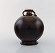 Just Andersen. Art deco vase in bronze. 1940