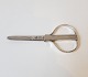 Grape scissors 
in steel and 
sterling 
silver. 
Stamped: 925s 
- master stamp.
Length 13.7 
cm.