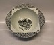 8011 Nymoelle, 
black, bowl 6.7 
x 20.6 cm, 
Eremitage Bjorn 
Wiinblad 
Nymolle Denmark 
faience and ...