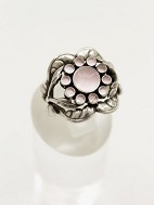 Georg Jensen sterling silver Moonlight Blossum ring sold