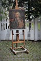 Decorative old painter easel in wood with a super fine patina.Can be used to "exhibit" art on ...