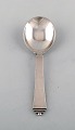 Georg Jensen "Pyramid" jam spoon in sterling silver. Dated 1933-44.