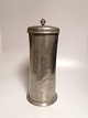 Large tin mug 
dated 1797 
indistinctly 
stamped on 
hank.
H.32,5cm