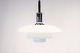 PH 4½-4  
pendant by Poul 
Henningsen and 
Louis Poulsen. 
The lamp is of 
white opaline 
glass and ...