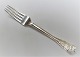 Michelsen. 
Silver cutlery. 
Rosenborg. 
Sterling (925). 
Dinner Fork. 
Length 20 cm.