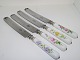 Royal 
Copenhagen 
Light Sachian 
Flower, dinner 
knifes.
Length 26.5 
cm.
The end of the 
...