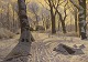 Willer Jørgensen (1897-1956). Winter Landscape. Oil on canvas.

