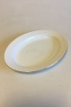 Royal 
Copenhagen 
Tradition White 
Half Lace w. 
Gold Large Oval 
Dish No 533. 
Measures 36 cm 
/ 14 ...