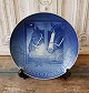 B&G Christmas 
Anniversary 
plate 1895-1975
No. 9175, 
Factory first.
Motiv: 
Christmas night 
in ...