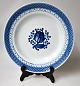Royal 
Copenhagen, 
dinner plate, 
946, Tranqebar, 
faience, 20th 
century 
Copenhagen, 
Denmark. ...