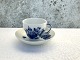 Royal 
Copenhagen, 
Curved blue 
flower, Coffee 
set #10/1549, 
5.7cm high, 
7.5cm in 
diameter, Mixed 
...