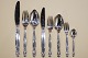 Georg Jensen, Johan Rohde; Konge/acorn silver cutlery, complete for 12 persons, 
113 pieces