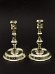 A pair of 
Naestved brass 
candlesticks H. 
16 cm. 19th 
century. No. 
386065