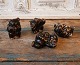 Royal 
Copenhagen - 
Brown bear cubs 
in stoneware by 
Knud Kyhn 
No. 
21432-21433-
21434-21435, 
...
