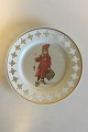 Bing & Grondahl 
Carl Larsson 
plate "Idua" 
Series 2, No 4, 
1978. Measures 
21.5 cm / 8 
15/32 in.