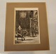 # 26. 1889 ” 
The Atelier”  
Printed in an 
edition of 5. 
Plate measure  
22.2 x 15.4 cm 
Frans ...