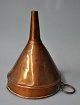 Antique Copper 
Funnel, 19th 
Century 
Denmark. 
Height: 18 cm. 
Provenance: 
Old farm in 
Nordby, Samsø.