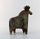 Lisa Larson for Gustavsberg. Large moose in glazed ceramics. 1970