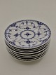 Royal 
Copenhagen blue 
fluted plate 
1/576 14.5 cm. 
No. 388108 
Stock:10