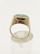 14 carat gold ring size 56 with turquoise