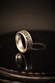 Georg Jensen 
silver ring, 
stamped. Ring 
size: 52.