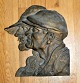 Danish artist 
(20th century) 
Double 
portrait. 
Bronze. Signed 
ELGP 1929 for 
Ernst El 
Petersen. 34 
...