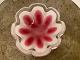 Beautiful 
Flygfors 
Coquille bowl 
in pink, white 
and clear 
glass, shaped 
like a flower. 
Signed ...